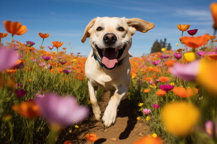 Primavera para cães e gatos