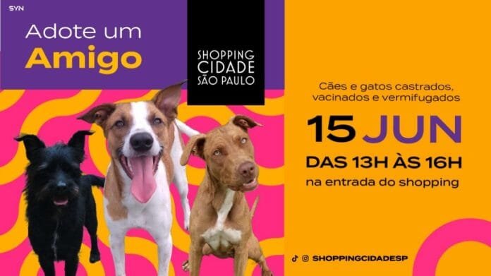 Shopping Cidade São Paulo promove mais uma edição da feira “Adote um Amigo”