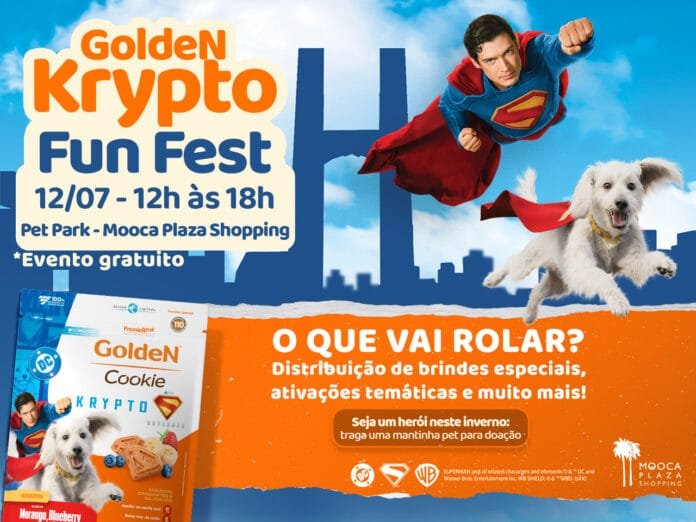 Collab entre GoldeN e Warner Bros. aposta em pets como super-heróis para conectar marca e entretenimento