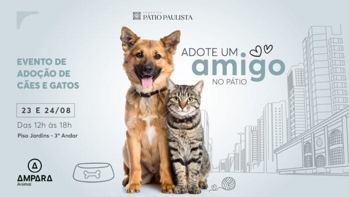 Adote um Amigo no Pátio Paulista: edição especial acontece em agosto