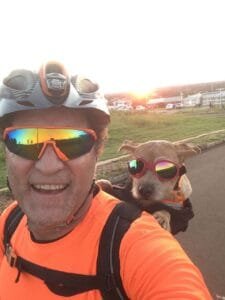 Marcius e Sky: companheiros de vida