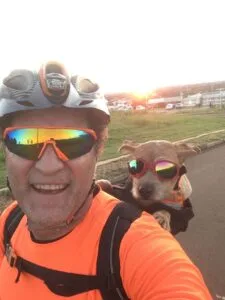 Marcius e Sky: companheiros de vida