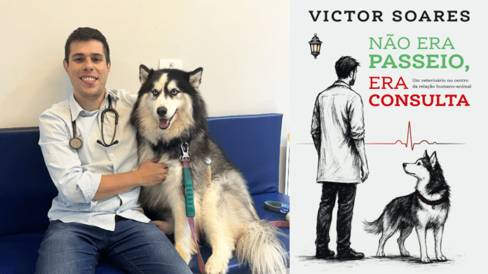 Veterinário transforma casos reais em livro sobre vínculo, negligência e os bastidores da medicina animal