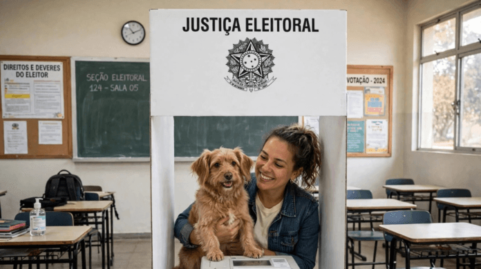 Seu pet pode acompanhar você na hora do voto? Entenda a regra